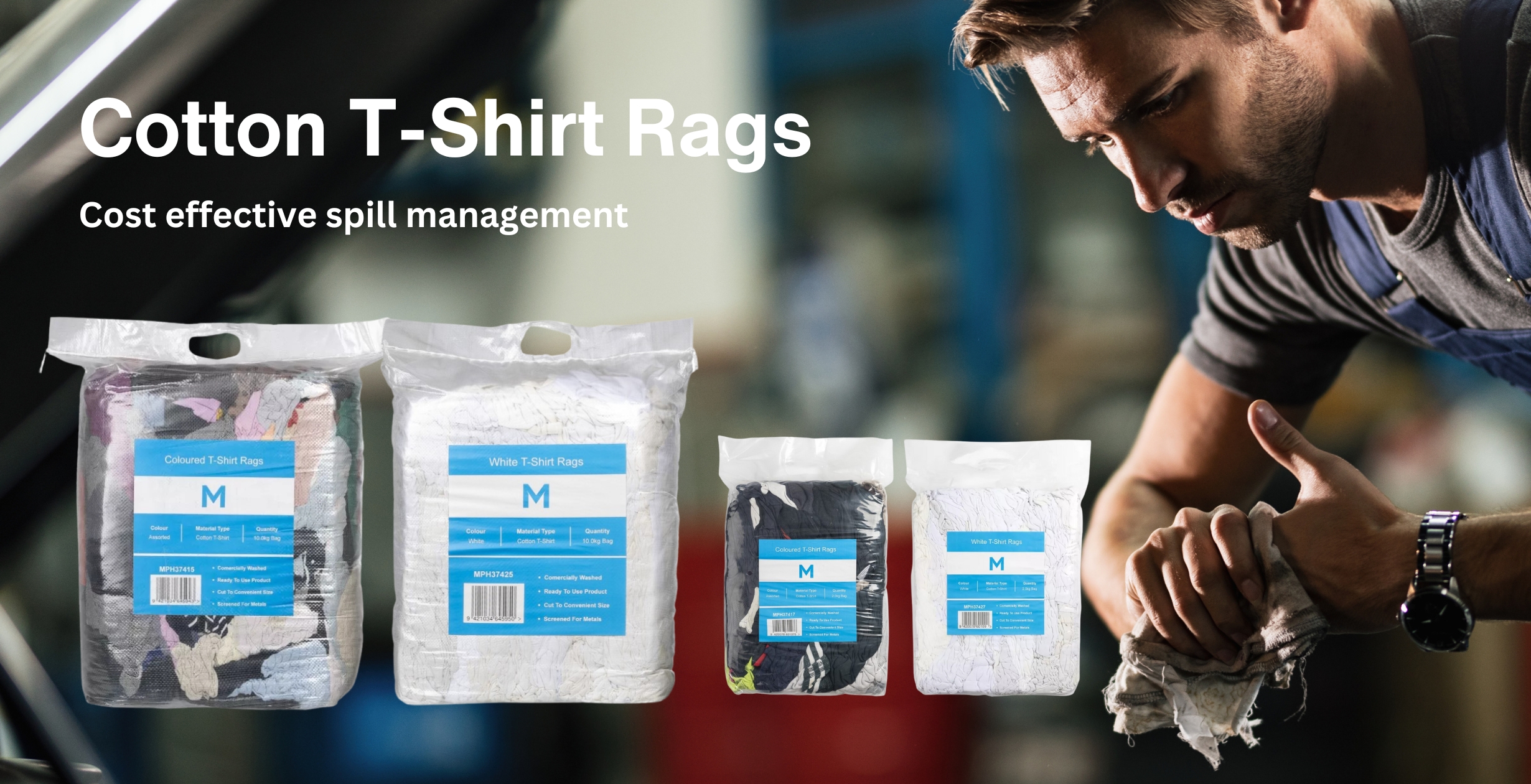 Cotton T-Shirt Rags